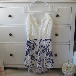 Popular Eleanor Lace Top Romper